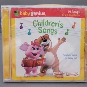 Children's Songs‎ Baby Genius (CD, 2011) *SEALED*